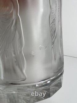 Lalique France Crystal Art Glass Femmes Wine Whiskey Decanter 32.12 Oz(READ DSC)