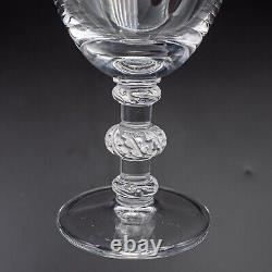 Lalique France Crystal St Saint Hubert Port Wine Glasses Set of 5 -4 5/8