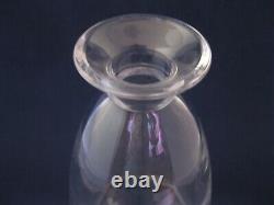 Lalique France Fontainebleau Crystal Wine Decanter