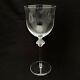Lalique Roxane Wine Glass featuring 2 nudes with grapes
