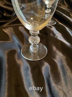Lalique Saint Hubert Burgundy Bourgogne Wine Glass France, Authentic