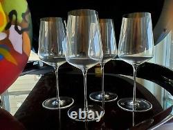 Last two Luxury stemware, rare find Zalto Denk'Art Universal Wine Glasses