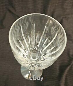 Lenox Clarity Cut Crystal Wine Glasses 7 Set of 10 Discontinued -Free Shipping