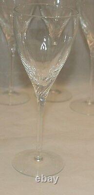 Lenox Crystal Long Stem Wine Glasses Discontinued Encore Pattern Set of 15