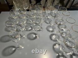 Lenox ECLIPSE Wine Glasses Set/11 Water Set/7 Ice Tea Glasses Set/10
