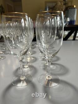 Lenox ECLIPSE Wine Glasses Set/11 Water Set/7 Ice Tea Glasses Set/10