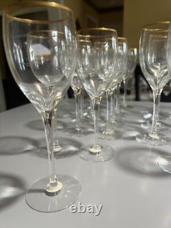 Lenox ECLIPSE Wine Glasses Set/11 Water Set/7 Ice Tea Glasses Set/10