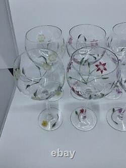 Lenox Floral Spirit Balloon Wine Glasses