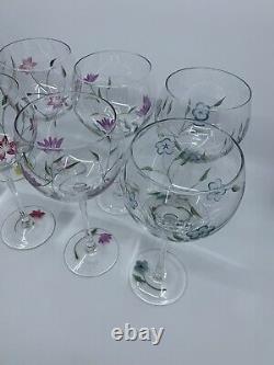 Lenox Floral Spirit Balloon Wine Glasses