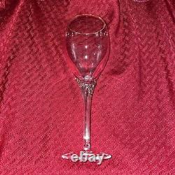 Lenox'erica' Tall Wine Glasses -gold Rim- 3 Sets Available