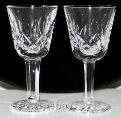 Lismore Waterford Crystal Cordial Glass SET 11 Port Wine or Whiskey Cordial