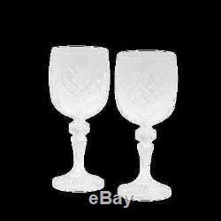 Liverpool FC LFC Pair Crystal Wine Glasses Official