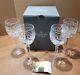 Lot Of 4 Waterford Crystal Wine Glasses 8 In Perfect Shape With Box