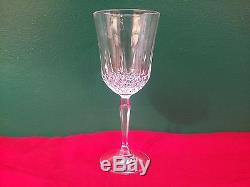Lot of 10 CRYSTAL WINE GOBLETS Heavy Lead Glass Glasses 8 1/2 Stemware NEW