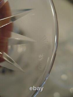 Lot of 10 Waterford Lismore Claret Wine Glasses 7.5T Ireland Stemmed