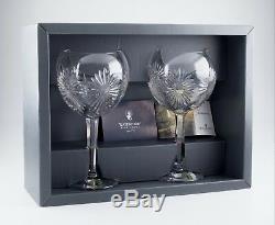 Lot of 3 Waterford Millennium Collection Crystal Goblet Pairs (6 Total) with Boxes