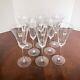 Lot of 8 Sasaki SAS16 Crystal Wine Glasses 7-7/8 Tall