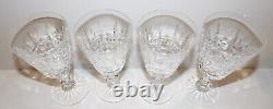 Lovely Set Of 4 Waterford Crystal Kylemore 6 Claret Wine Glasses