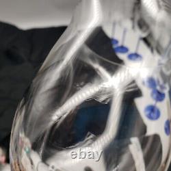 MARQUIS By WATERFORD VINTAGE 8.5 Blue Stem Tulip Wine Glasses SET OF 8
