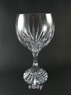 MASSENA by BACCARAT Crystal 7 1/2 Tall Water Goblet or Wine Glass EXCELLENT