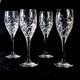 MIKASA ENGLISH GARDEN WINE GLASSES, Lead Crystal, 8 1/8', 5 Oz, GERMANY, 4PCS