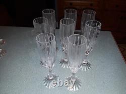 MIKASA PARK LANE CRYSTAL GOBLETS West Germany TEA, WATER, WINE, CHAMPAGNE