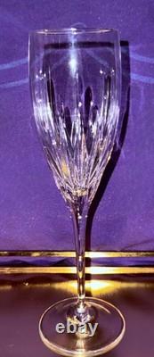 MILLER ROGASKA SOHO SIGNED SET FOR 8 Wine Champagne 9 Flute Hand Blown Crystal MILLER ROGASKA SOHO SIGNED SET FOR 8 Wine Champagne 9 Flute Hand Blown Crystal