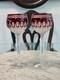 MINT Set Of 2 Waterford Crystal CLARENDON RUBY RED 8 Hock Wine Goblets Glasses