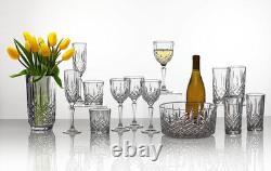 Markham Wine Glasses Set of 4, 12 Oz, Clear