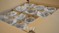 Marquis Waterford Crystal BROOKSIDE Wine Goblets. Set of 12. New In Box