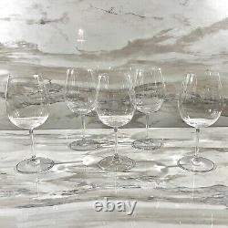 Marquis by Waterford Crystal Wine Glasses Set of Five FREE SHIPPING