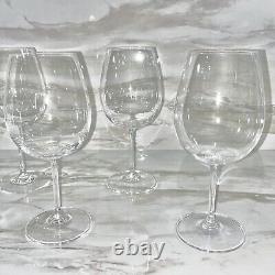 Marquis by Waterford Crystal Wine Glasses Set of Five FREE SHIPPING