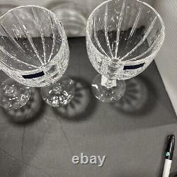 Marquis by Waterford Omega Set Of 4 All-Purpose Wine Glasses With Box & Labels