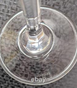 Marquise by Waterford HANOVER Platinum Balloon Crystal Wine Glass 8.7, DISCONT