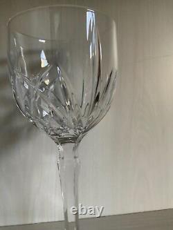 Marquiz by Waterford Brookside Crystal Water/ Wine Glasses Goblet Set of 8