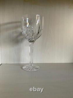 Marquiz by Waterford Brookside Crystal Water/ Wine Glasses Goblet Set of 8
