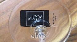 Mikasa CHABLIS Gold Grape White Wine Glasses SET OF 4 NEW IN BOX