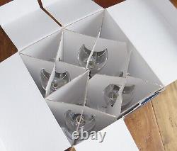 Mikasa CHABLIS Gold Grape White Wine Glasses SET OF 4 NEW IN BOX