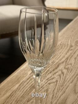 Mikasa Crystal Arctic Lights 8 Wine Glasses 8-1/4 Excellent