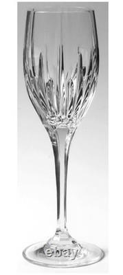 Mikasa Crystal Arctic Lights 8 Wine Glasses 8-1/4 Excellent