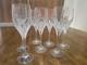 Mikasa Flame D'Amore Crystal Wine Glass 8.25 Tall, Set Of 7