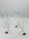 Mikasa French Countryside Goblet Set of 10 Clear Glass Austria 7.5 Wine Water