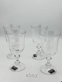 Mikasa French Countryside Goblet Set of 10 Clear Glass Austria 7.5 Wine Water