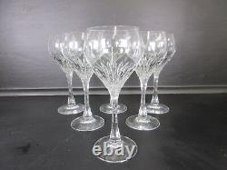 Mikasa Toselli Crystal Wine Glasses Goblets 7 6 8 ounce Beautiful ring tone