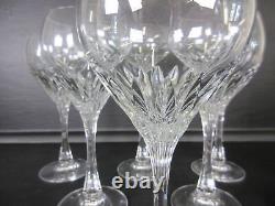 Mikasa Toselli Crystal Wine Glasses Goblets 7 6 8 ounce Beautiful ring tone