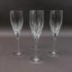 Miller Rogaska Crystal Stemware Soho 8 7/8 Champagne Flutes Glasses Set Of 4