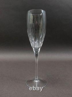Miller Rogaska Crystal Stemware Soho 8 7/8 Champagne Flutes Glasses Set Of 4