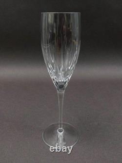 Miller Rogaska Crystal Stemware Soho 8 7/8 Champagne Flutes Glasses Set Of 4