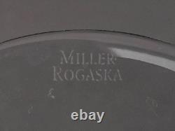 Miller Rogaska Crystal Stemware Soho 8 7/8 Champagne Flutes Glasses Set Of 4