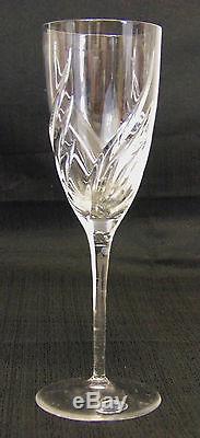 Miller Rogaska Lead Crystal JULIET 8 oz White Wine 8 1/2 Glass Set of 7 NEW